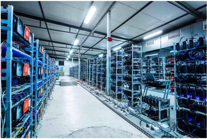 Bitcoin mining pool. Bron: news bit2me